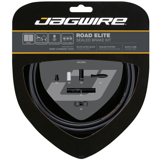 Jagwire road elite sealed brake kit - stealth black