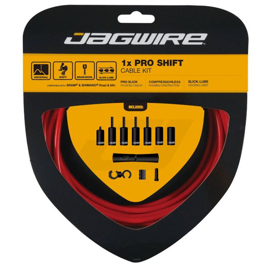 Jagwire 1x pro shift kit - red