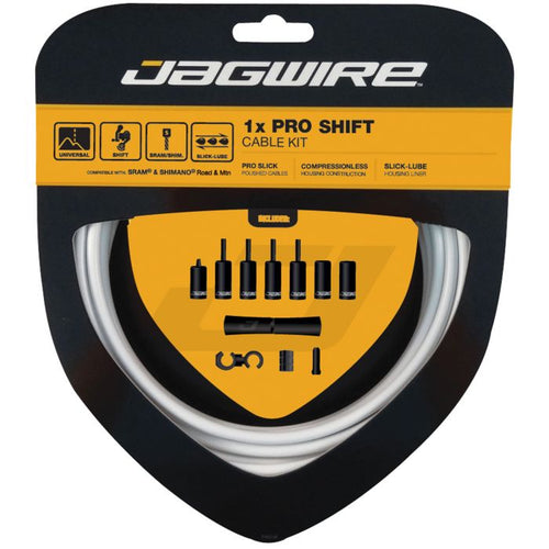 Jagwire 1x pro shift kit - white