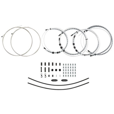 Jagwire 2x elite link shift kit - gray