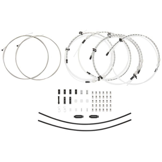 Jagwire 2x elite link shift kit - silver
