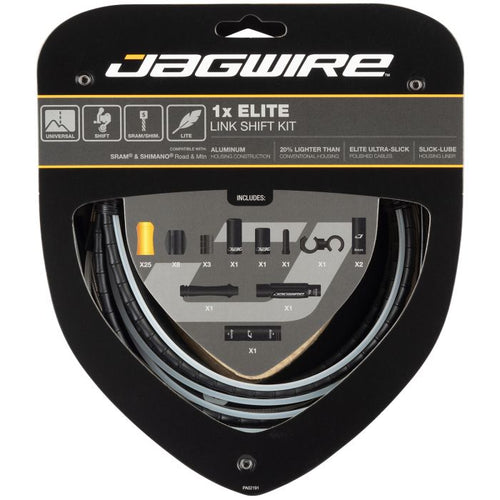 Jagwire 1x elite link shift kit - black