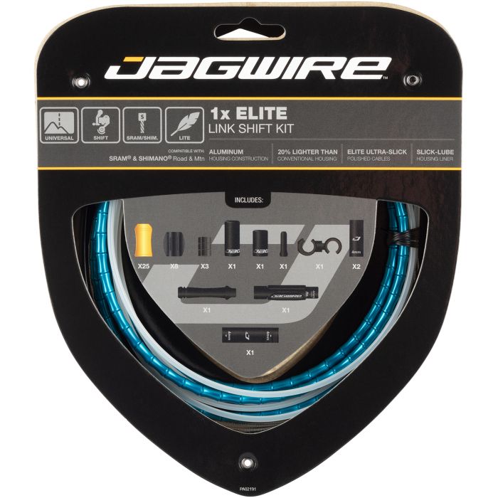 Load image into Gallery viewer, Jagwire 1x elite link shift kit - blue
