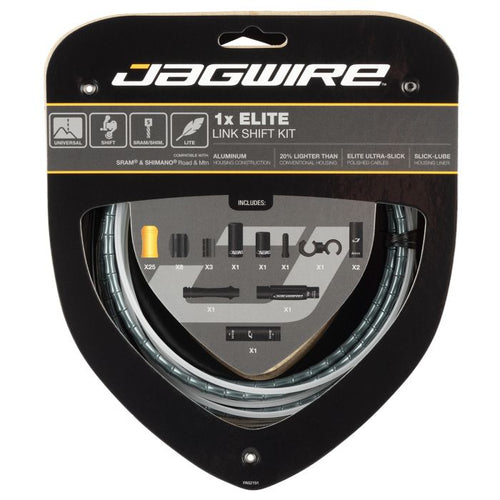Jagwire 1x elite link shift kit - gray