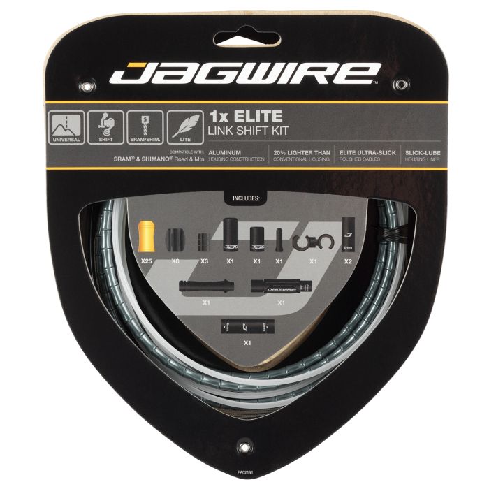 ギャラリービューアに画像をロードする, Jagwire 1x elite link shift kit - gray
