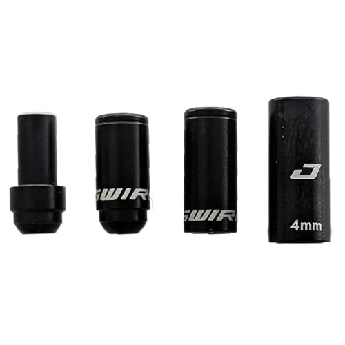 Jagwire 1x elite link shift end cap pack (8pcs) - black