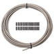 Jagwire shift housing 4,5mm lex-sl slick-lube (10 m) - titanium