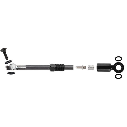 Jagwire sport dot hydraulic hose kit - sram (red 22 fm) - black