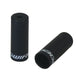 Jagwire end caps open - 3mm dropper - alloy (50pcs) - black