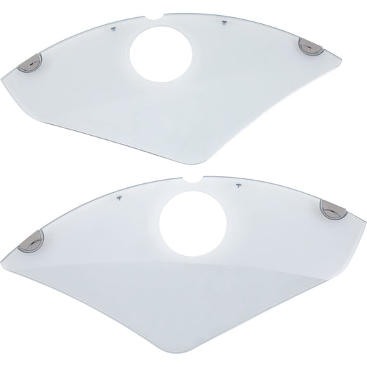 LucraHesling Jasbeschermer Set 28 5 Transparant 13mm - Metalen spatborden