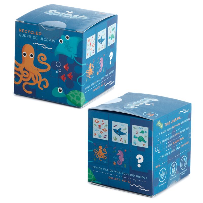 Load image into Gallery viewer, Splosh zeeleven surprise 48 stuks gerecyclede legpuzzel
