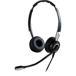 Headset biz 2400 duo ii qdnc jabra zwart