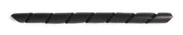 Elvedes spiraalslang (12mm) 10 meter zwart