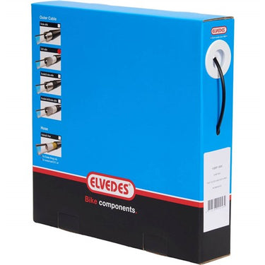 Schakel buitenkabel Elvedes met voering 30 meter Ø4,2mm - zwart (30 meter in doos)