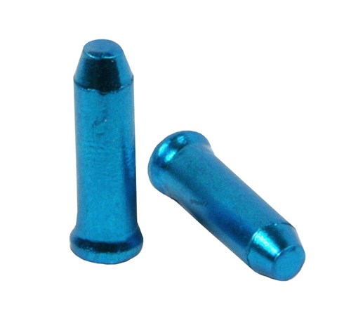 Load image into Gallery viewer, Pot a 500 antirafelnippels 2.3mm alu blauw
