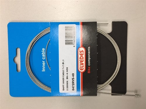 Load image into Gallery viewer, Elvedes versn. kabel rvs shimano 49-draads

