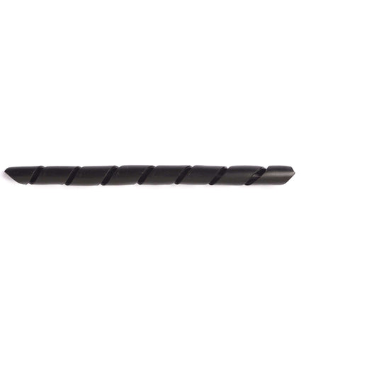 Elvedes spiraalslang (6mm) 10 meter zwart