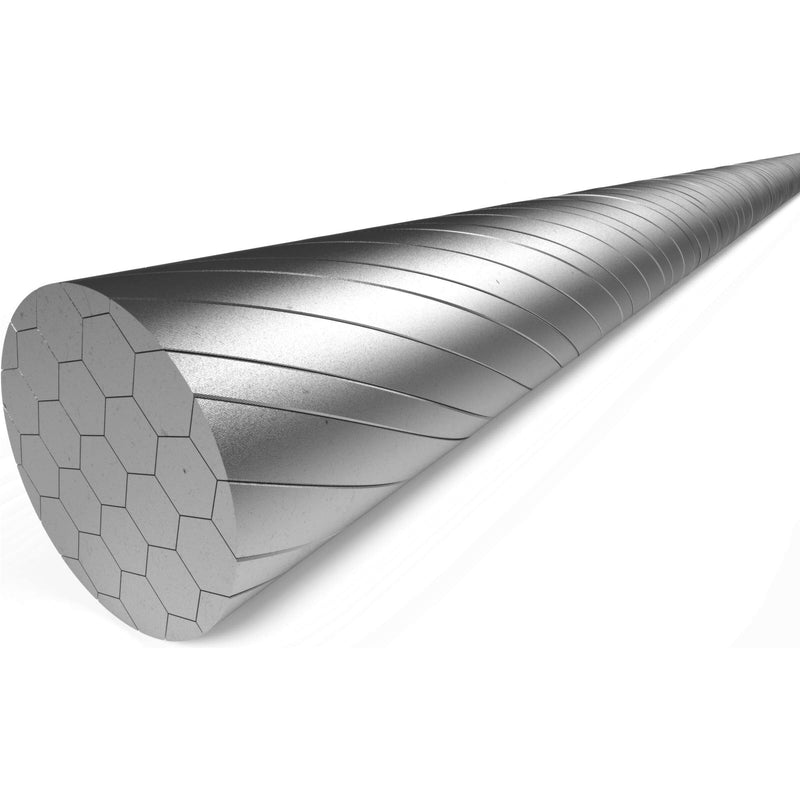 Afbeelding laden in galerijviewer, Elvedes schakelbinnenk 2250mm (50) RVS N-nippel 2021056-BOX
