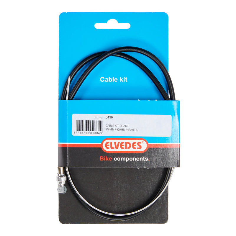 Load image into Gallery viewer, Elvedes QB0201A Kabel Voorrem Zwart Weinmann
