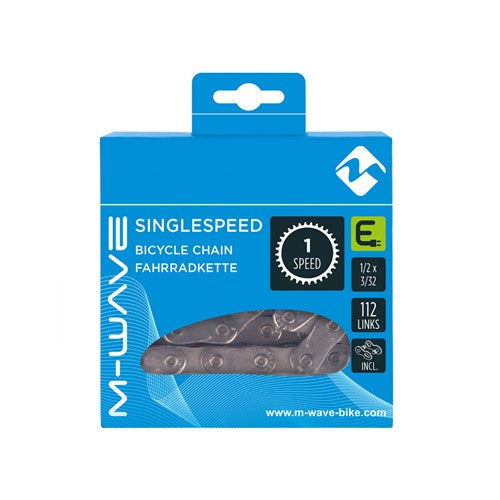M-Wave M-wave (kmc) ketting e-bike single speed 1 2x3 32 112 links zilver