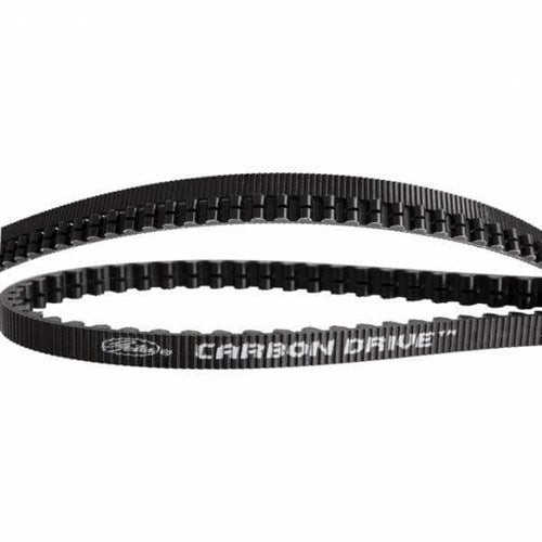 Gates cdx belt carbon drive 125 tands zwart