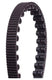 Gates cdx snaar riem 132 tands carbon zwart