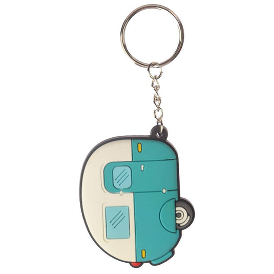 Home is where you park it caravan pvc sleutelhanger