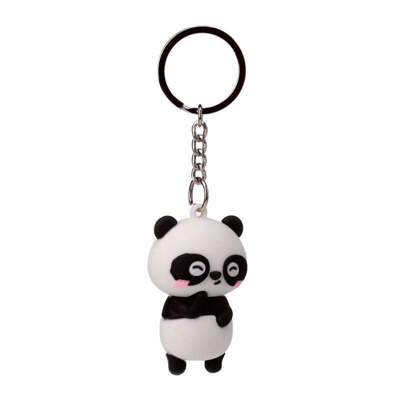 Load image into Gallery viewer, Susu de panda adoramals 3d pvc sleutelhanger
