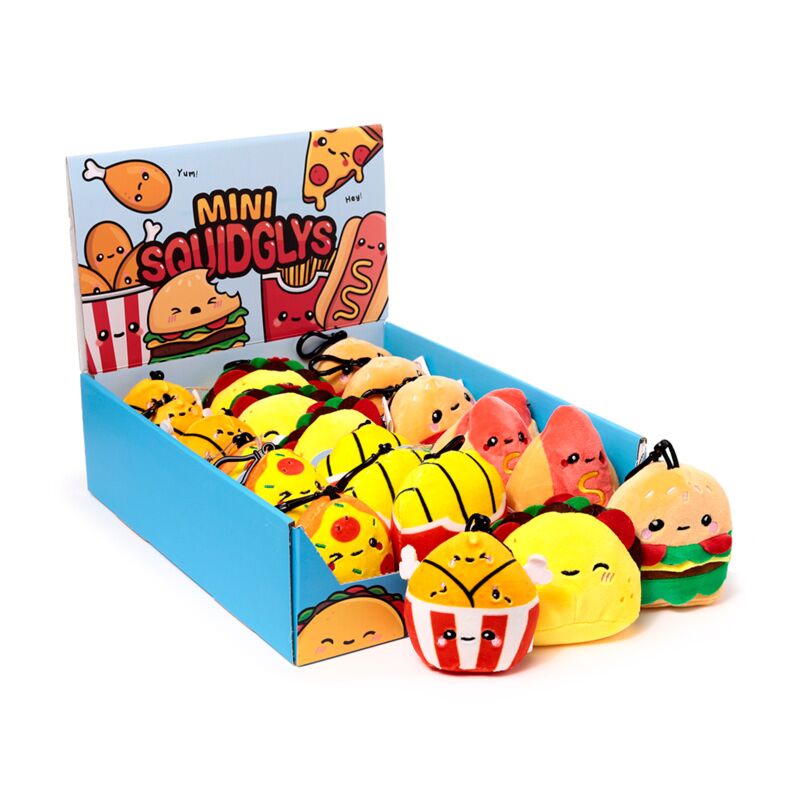 Load image into Gallery viewer, Squidglys foodiemals pluche sleutelhanger
