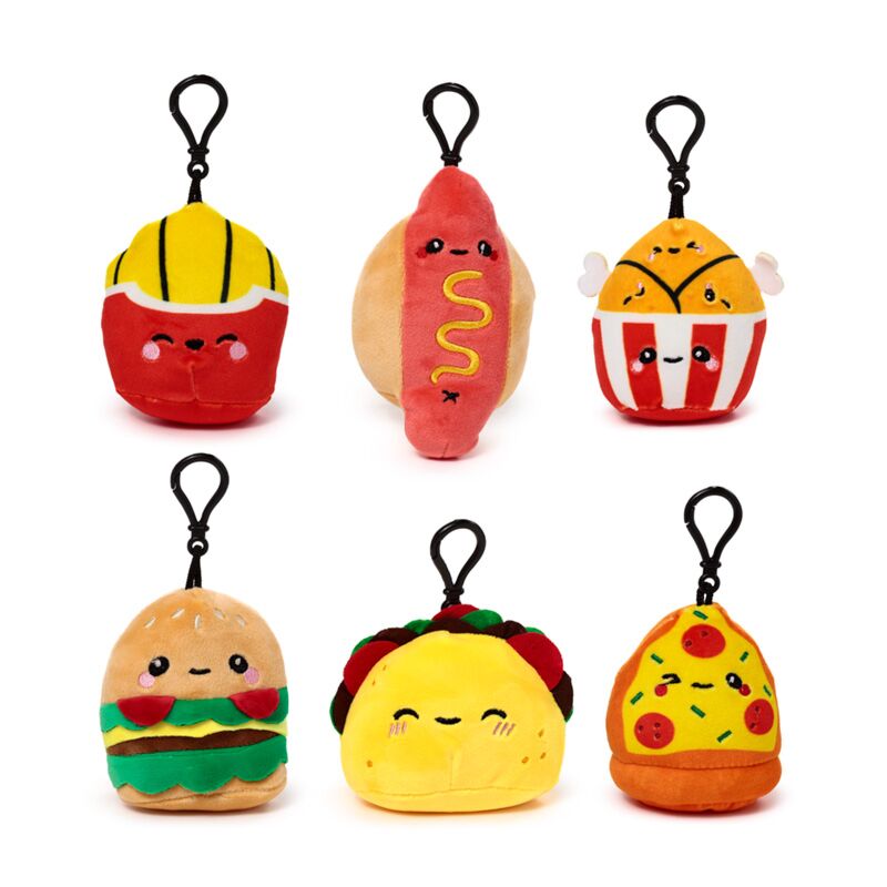 Load image into Gallery viewer, Squidglys foodiemals pluche sleutelhanger
