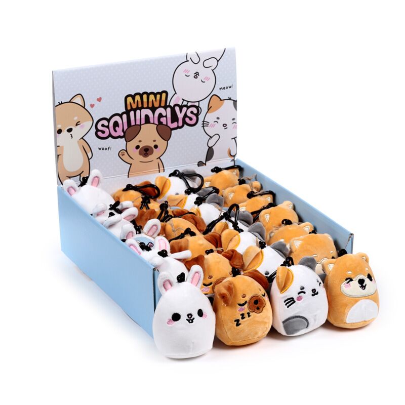 Load image into Gallery viewer, Squidglys adoramals huisdieren mini sleutelhanger
