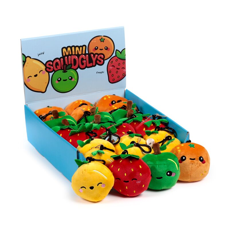Load image into Gallery viewer, Squidglys foodiemals fruit mini sleutelhanger
