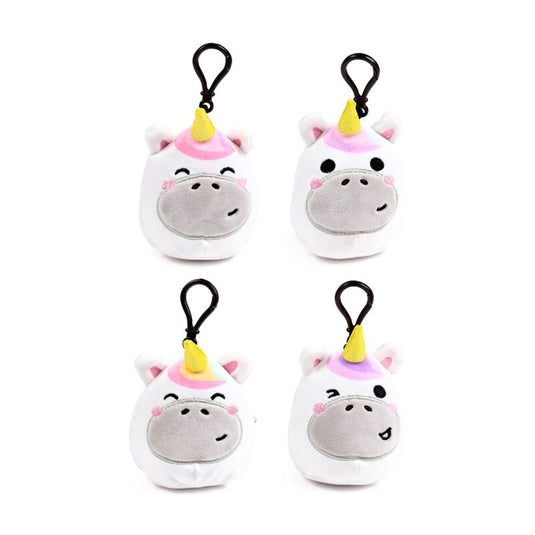 Squidglys astra de eenhoorn adoracorns mini sleutelhanger