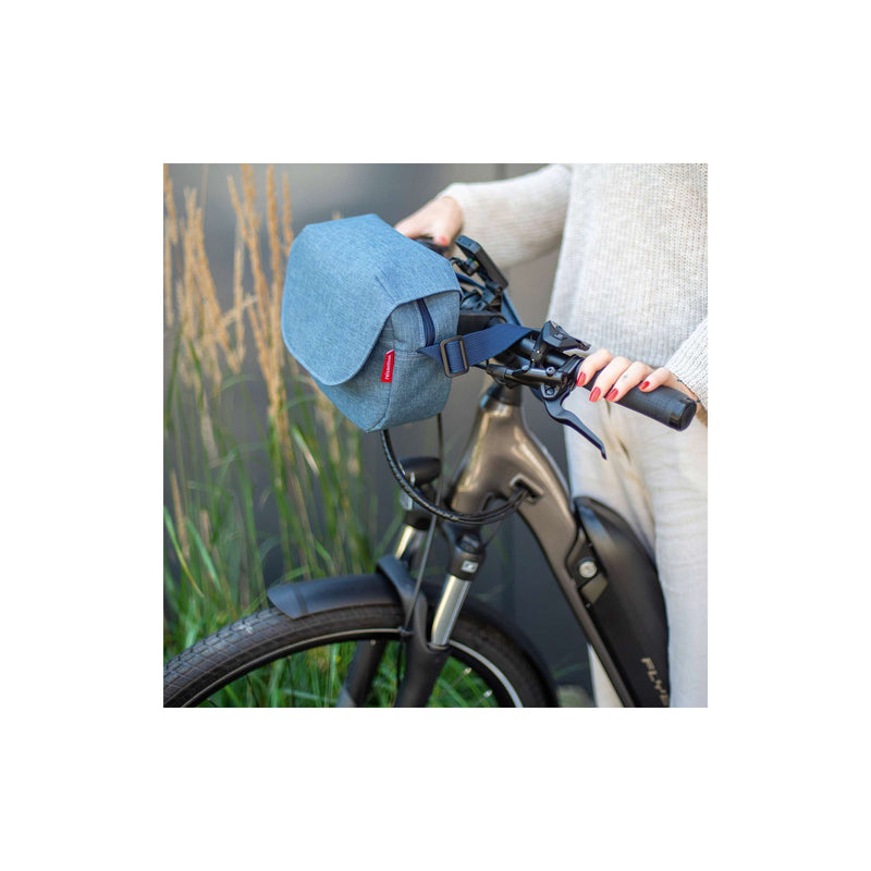 Afbeelding laden in galerijviewer, Klickfix stuurtas funbag 4l twist blauw

