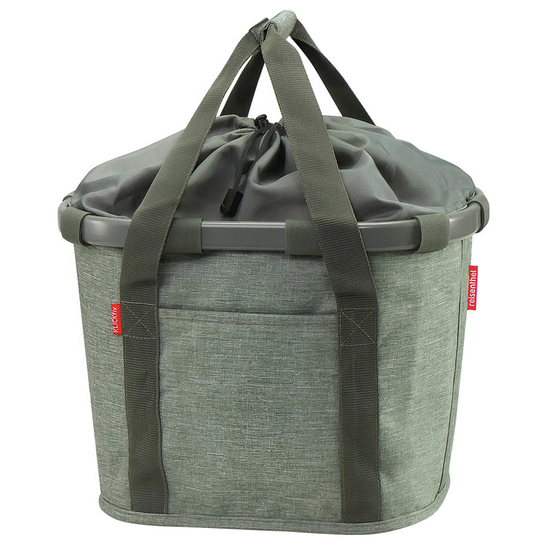 Load image into Gallery viewer, Klickfix reisenthel mandtas 15l twist salie groen
