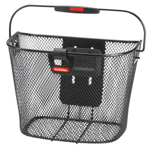 Klickfix uni baskets with lamp brackets black
