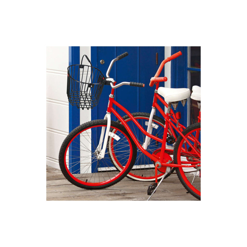 Afbeelding laden in galerijviewer, Klickfix mand alumino fr.basket r k alumino black
