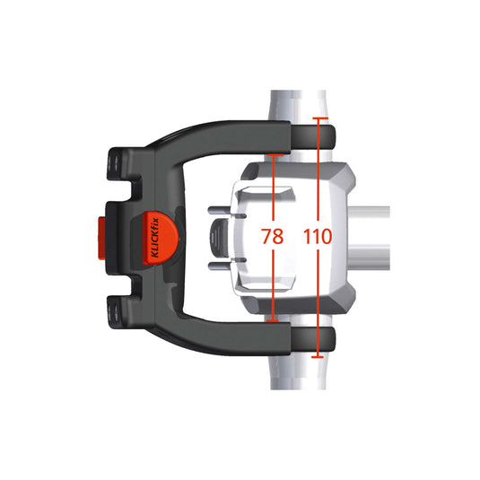 Stuuradapter KlickFix E-Bike Oversized (Kf349)