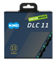 Kmc chain dlc 11 118l box waxed 11-speed black celeste