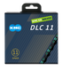 Kmc chain dlc 11 118l box waxed 11-speed black celeste