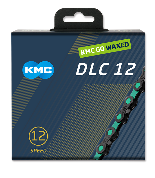 Kmc ketting dlc12 black celeste 126s waxed