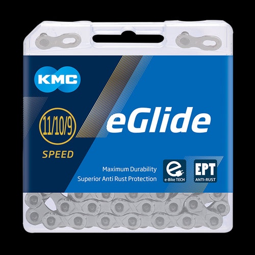 Kmc eglide ketting 9 11v 132l shimano cues