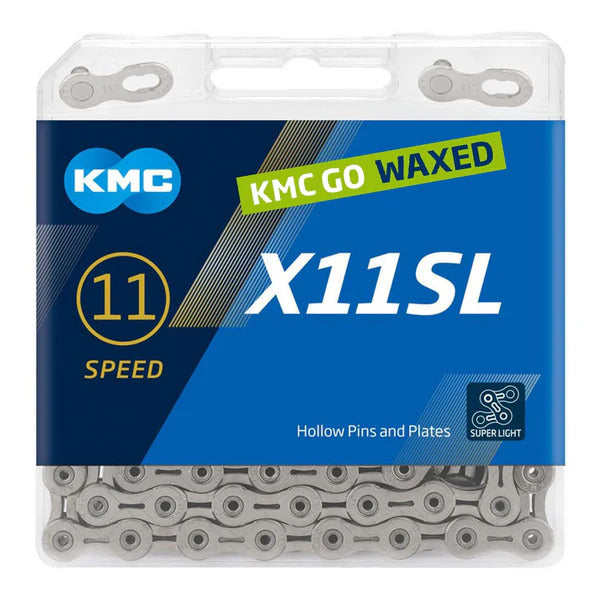 Load image into Gallery viewer, Kmc x11sl waxed - silver (nickel plated)
