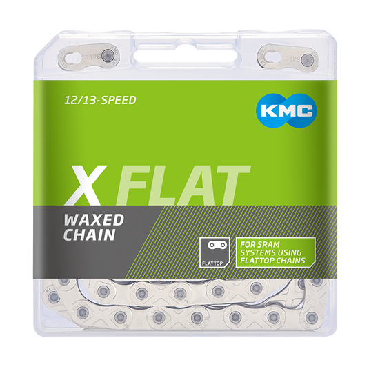 Kmc x flat waxed - silver (nickel plated)