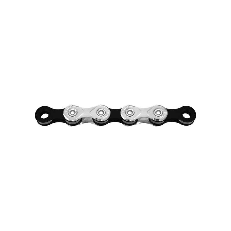 Afbeelding laden in galerijviewer, KMC X10 fietsketting 122 schakels zilver zwart
