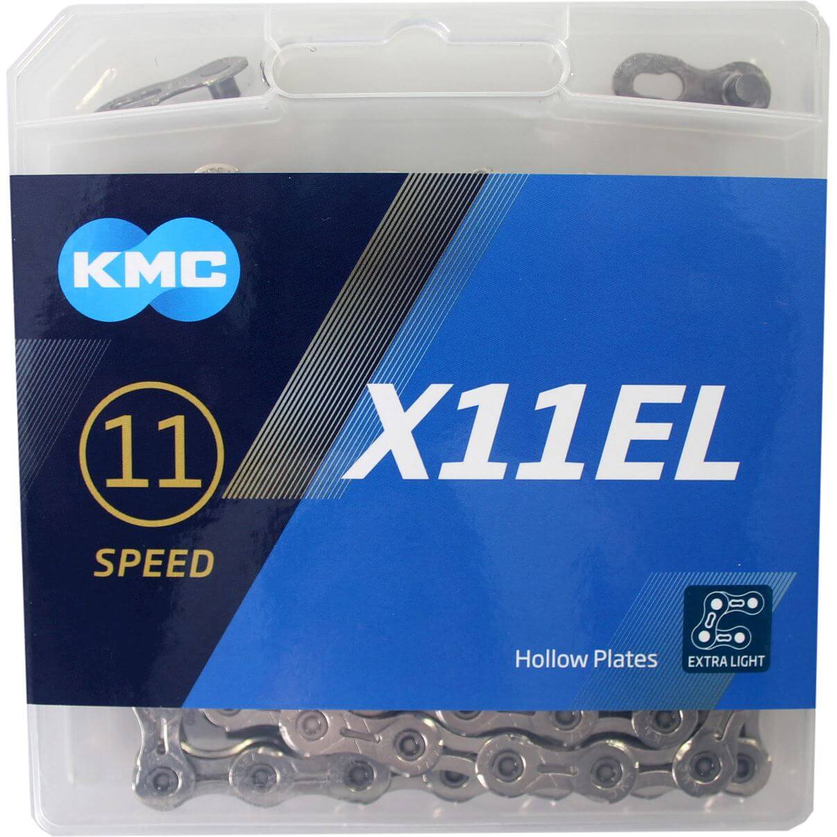 KMC ketting 1 2-11 128 118 11v X11EL zilver
