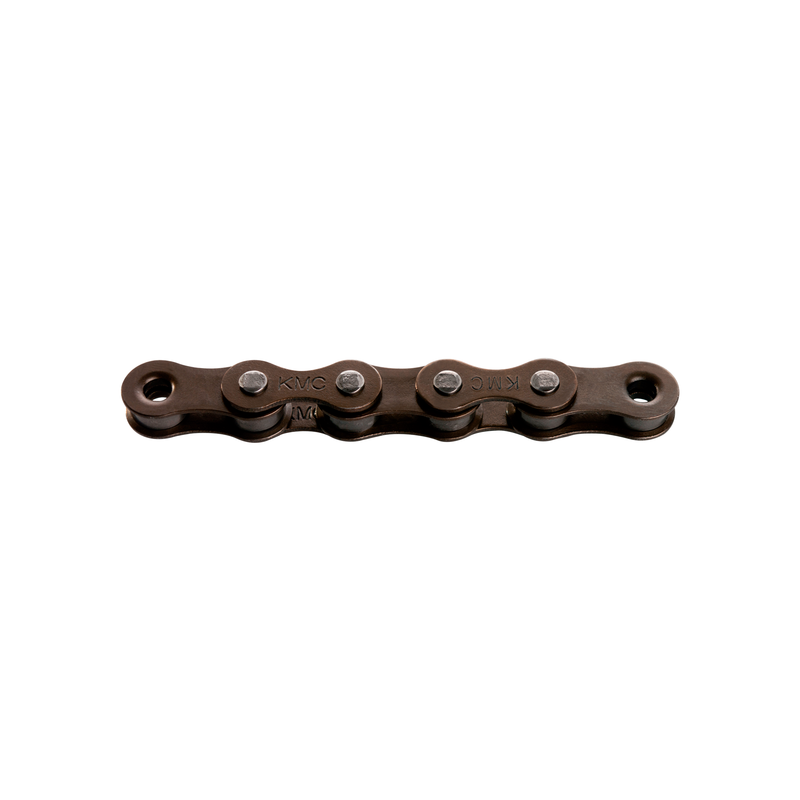 Afbeelding laden in galerijviewer, KMC Z1X EPT 1 2x1 8Ketting - Bruin - Single speed - 112 schakels
