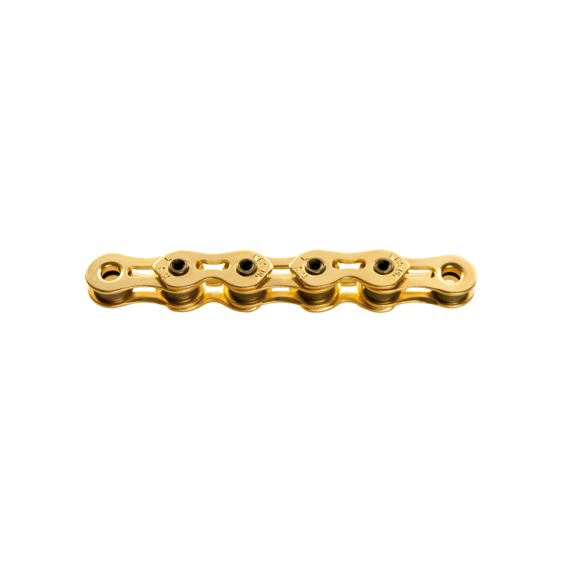 Load image into Gallery viewer, Kmc ketting 1 2-1 8 100 k1sl wide ti-n goud
