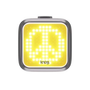 Knog blinder front - peace - black