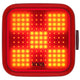Knog blinder rear - grid - black